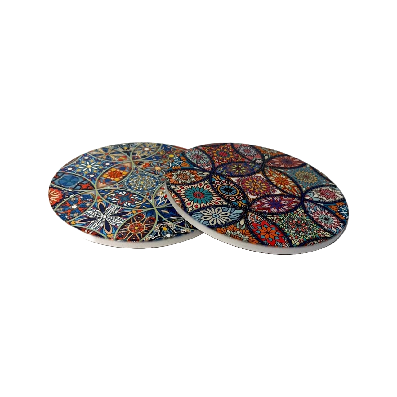 Colorful Ceramic Hot plate mat (Set of 3)