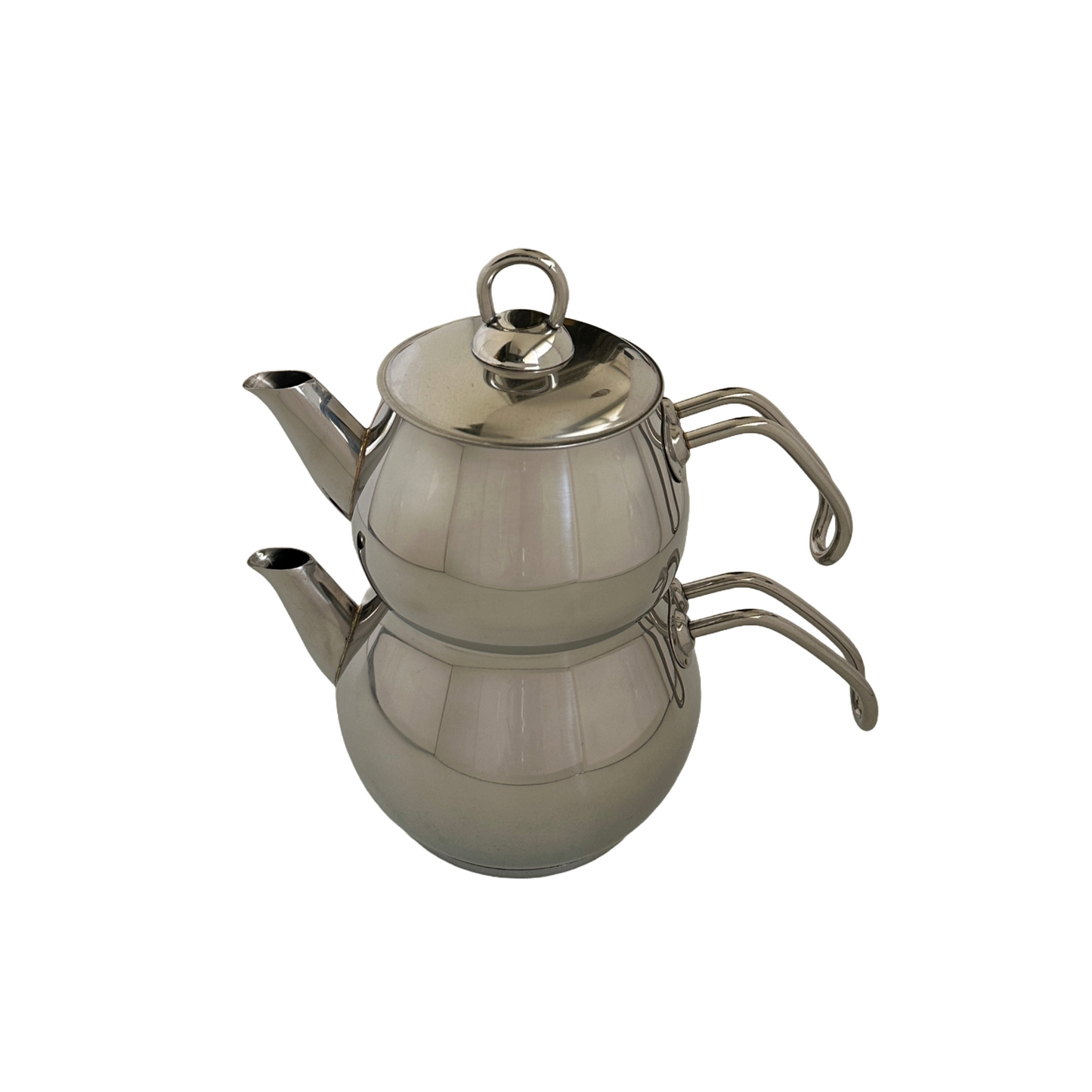 Double Stainless Steel Teapots