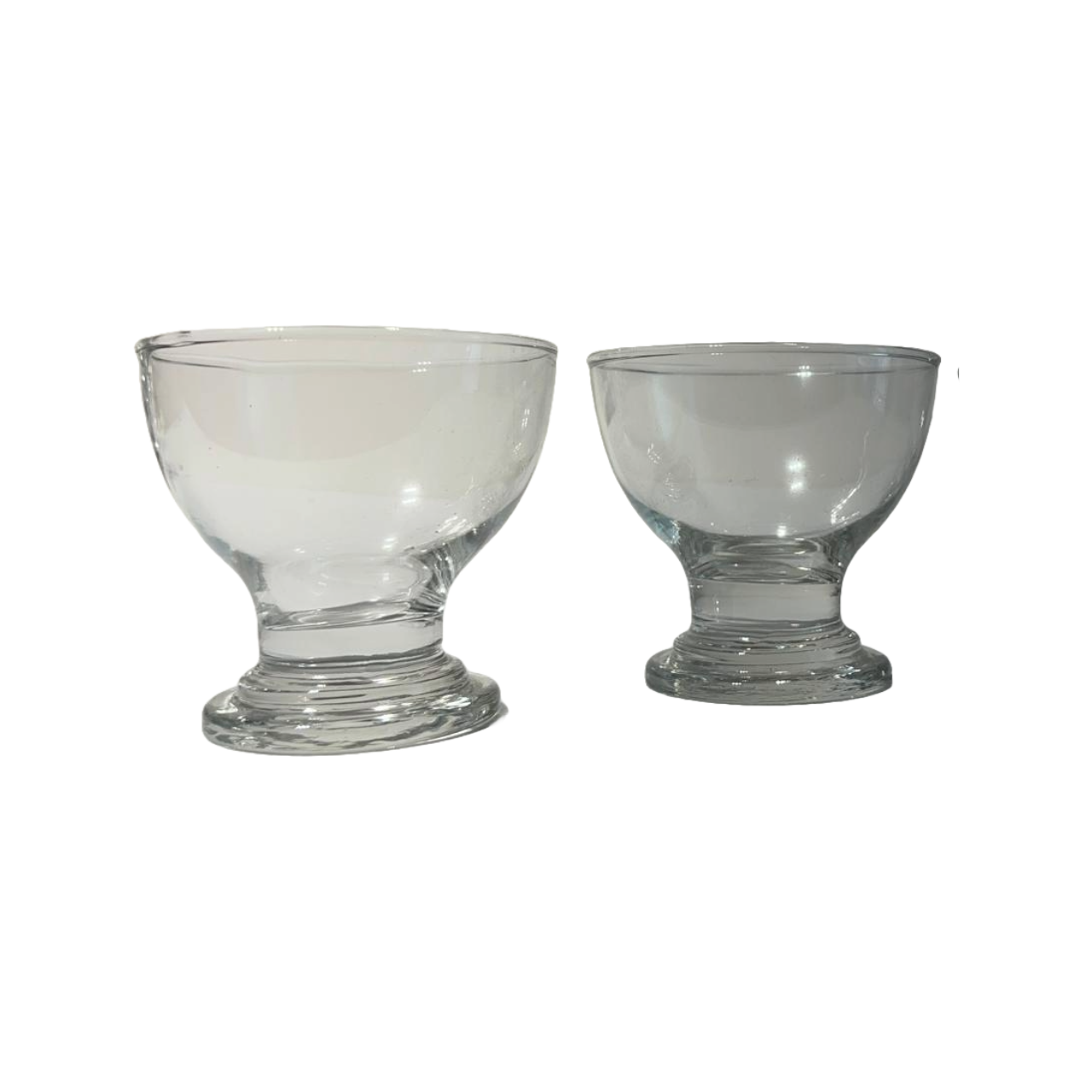 Glass Ice cream Bowls (Set of 3)