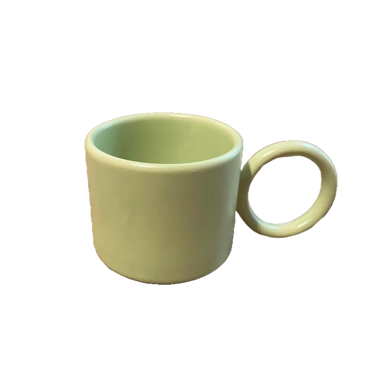 One color ceramic mugs (Set of 2)