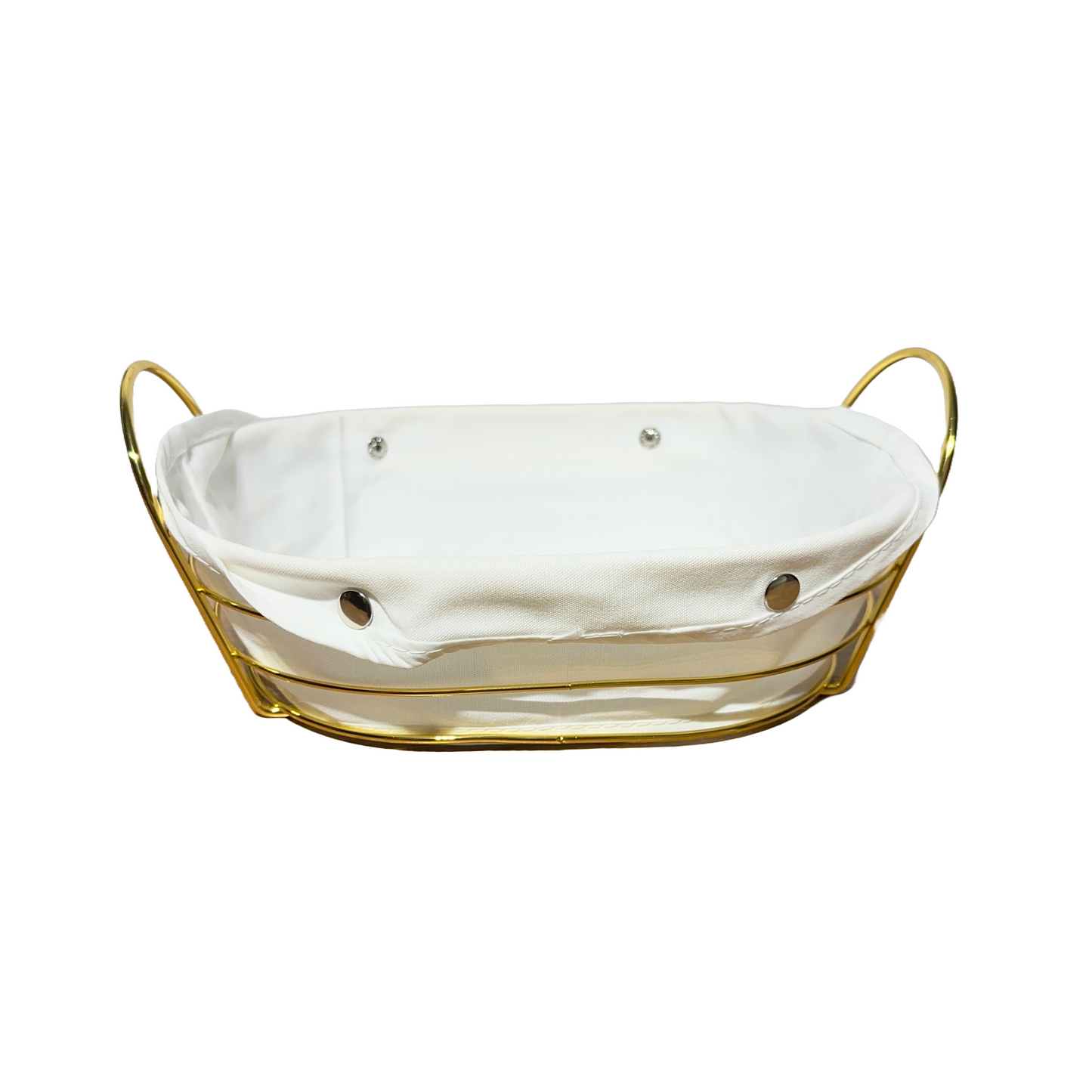 Oval Bread Basket With Detachable Cloth