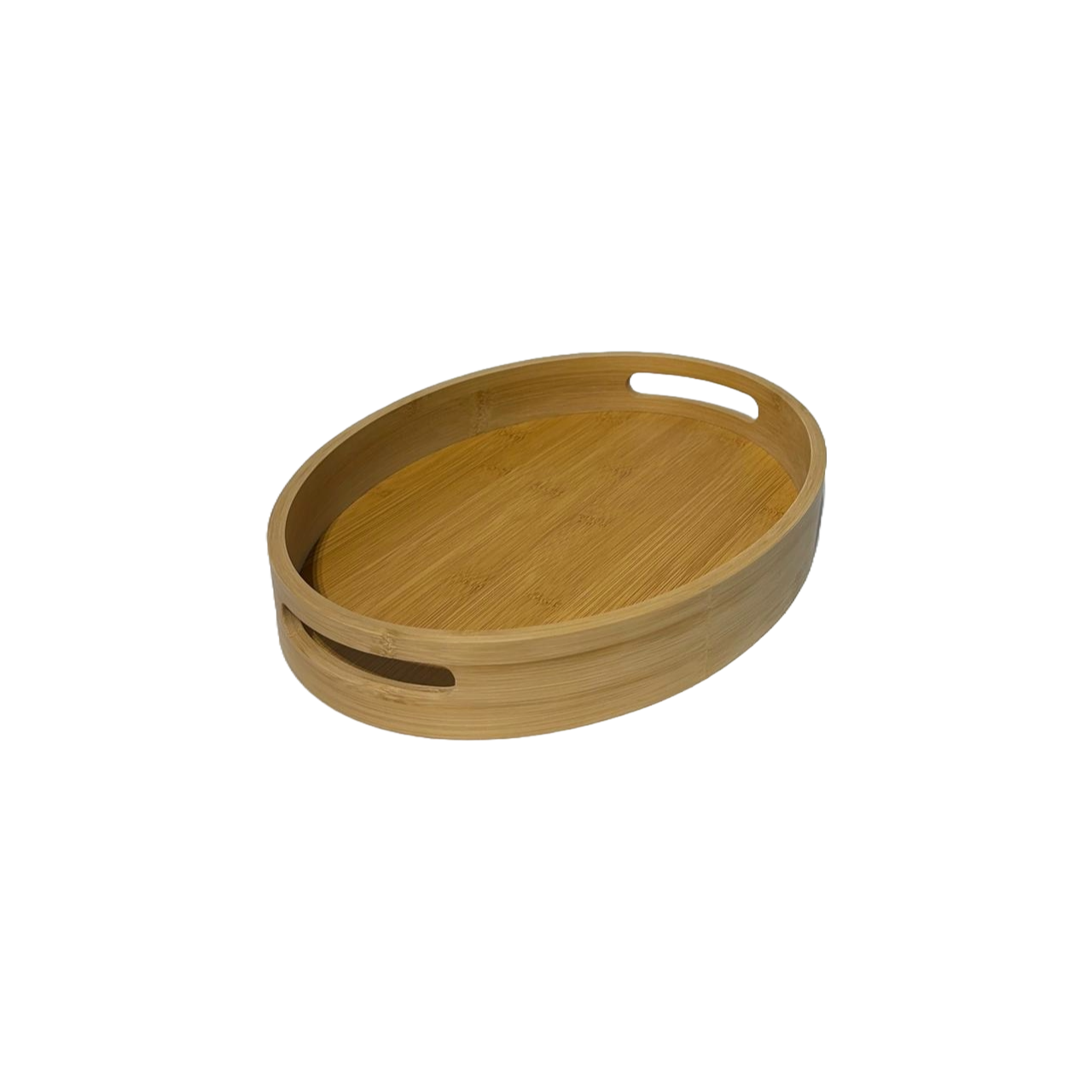 Oval Wooden Trays (Set of 2)