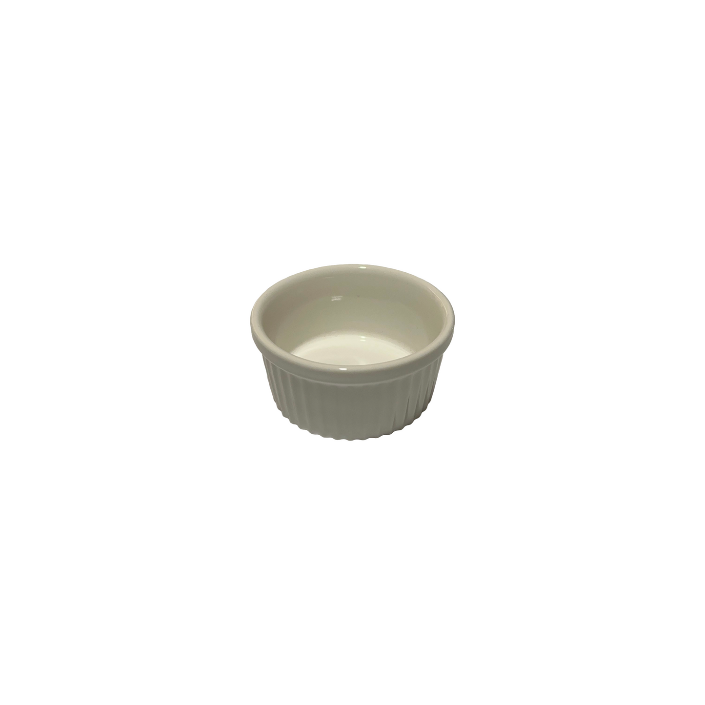 Small White Ceramic Sauce Dip Bowls (Set of 4)