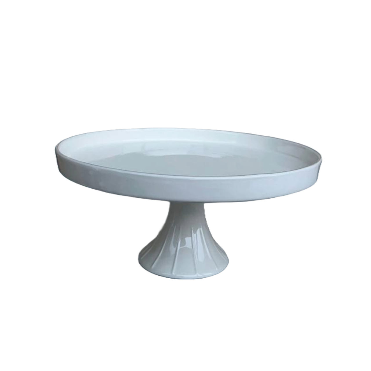 Cake Stand with Plastic Cover and cake serving utensil