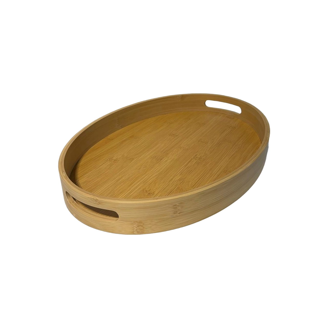 Oval Wooden Trays (Set of 2)