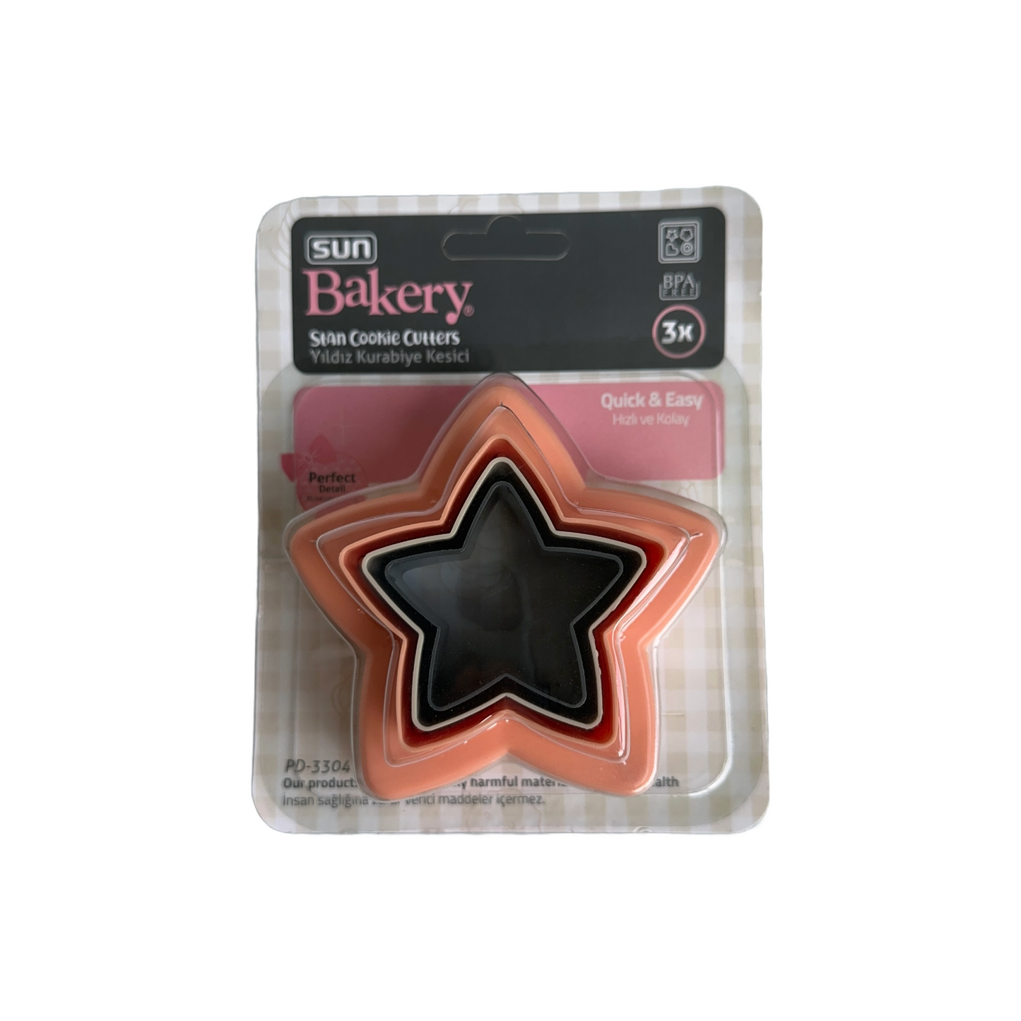 Star-shaped Double Sided Cutter