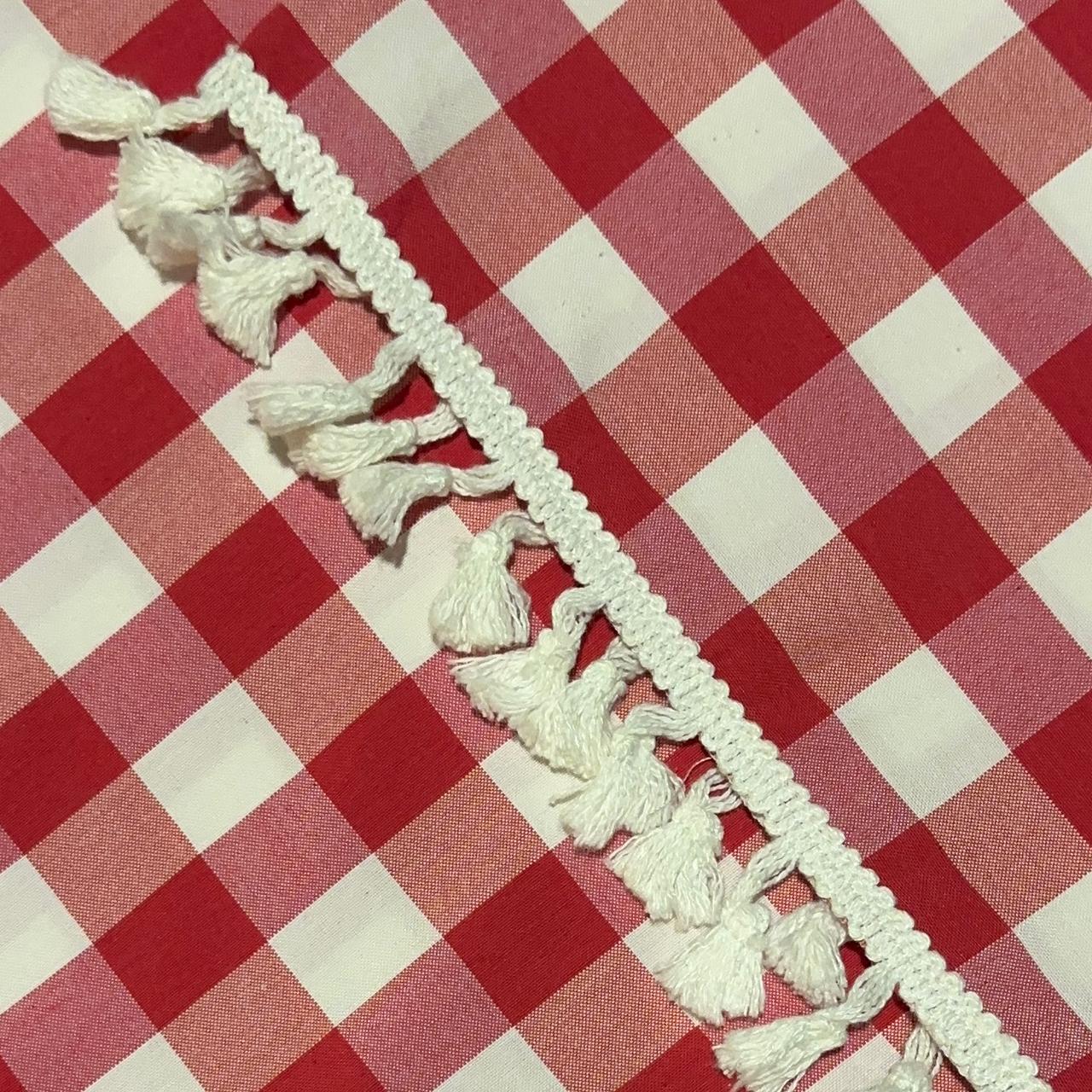 Red Rectangle Checkered Table Cloth