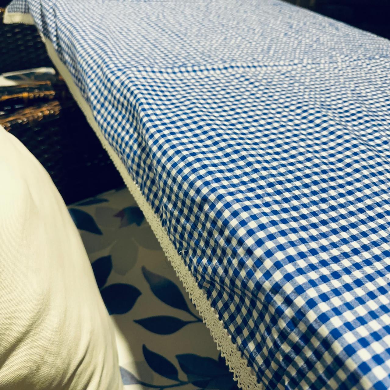 Rectangle Checkered Table Cloth